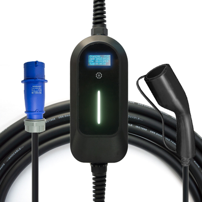 ODM portátil del OEM del cargador de EVCOME Ev (3.5KW 7KW 11KW 32A máximo Ajutable) los 5M Or Customized Cable